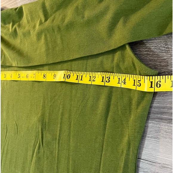 Off the shoulder Bodycon dress, green, Olive green, Large - Picture 5 of 10